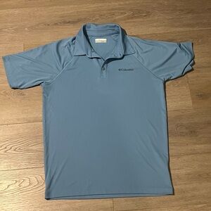 Columbia Men's Sky Blue Polo Shirt